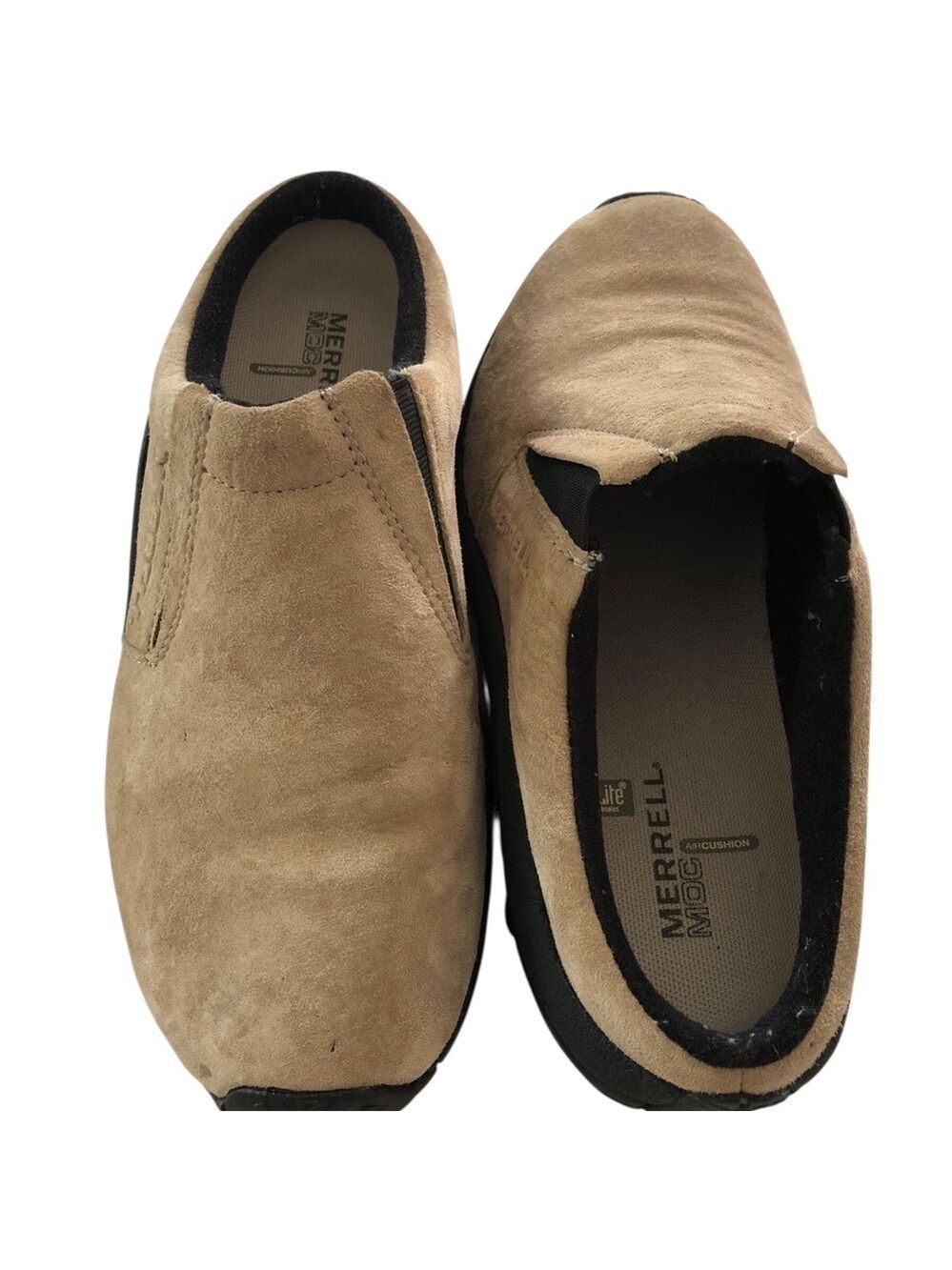 Merrell Taupe Jungle Slick Performance Mules Wmns 8.5 Ortholite Versatile Hybrid